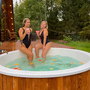 Купель круглая с вставкой из композита для купания фото - 9 Круглая купель фото фото - 9