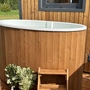 Купель Polar Spa STANDART 79 Double овальная для 1 человека (термососна темная)  фото - 9